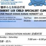herbert loi child specialist clinic