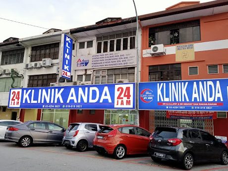 klinik anda 24 jam pandan indah