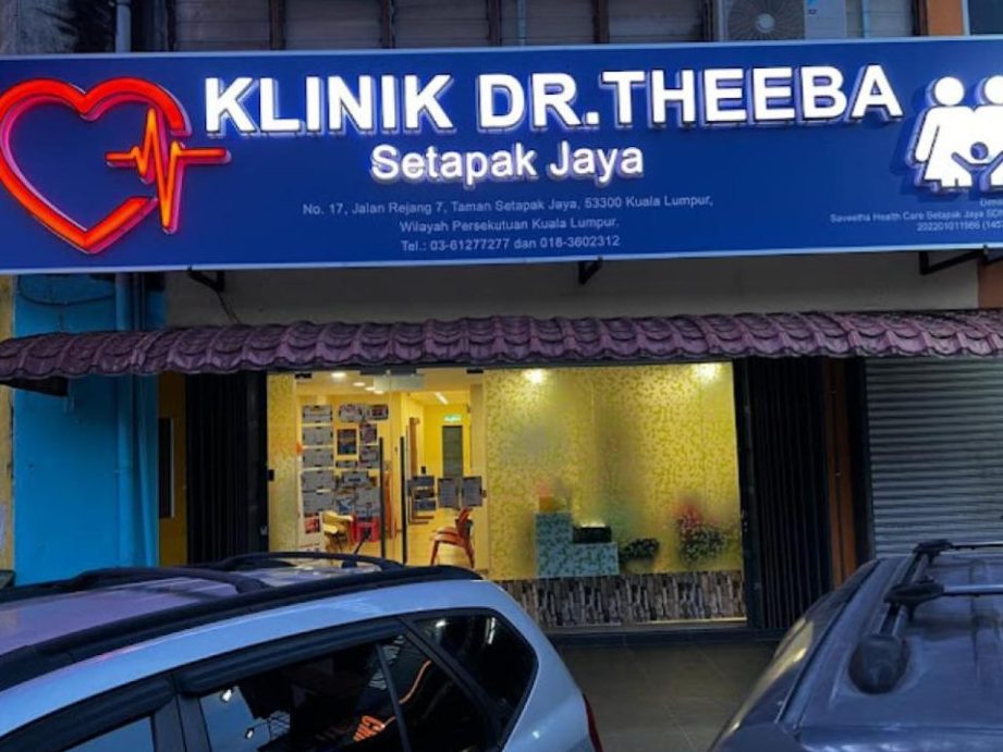 klinik dr theeba setapak jaya