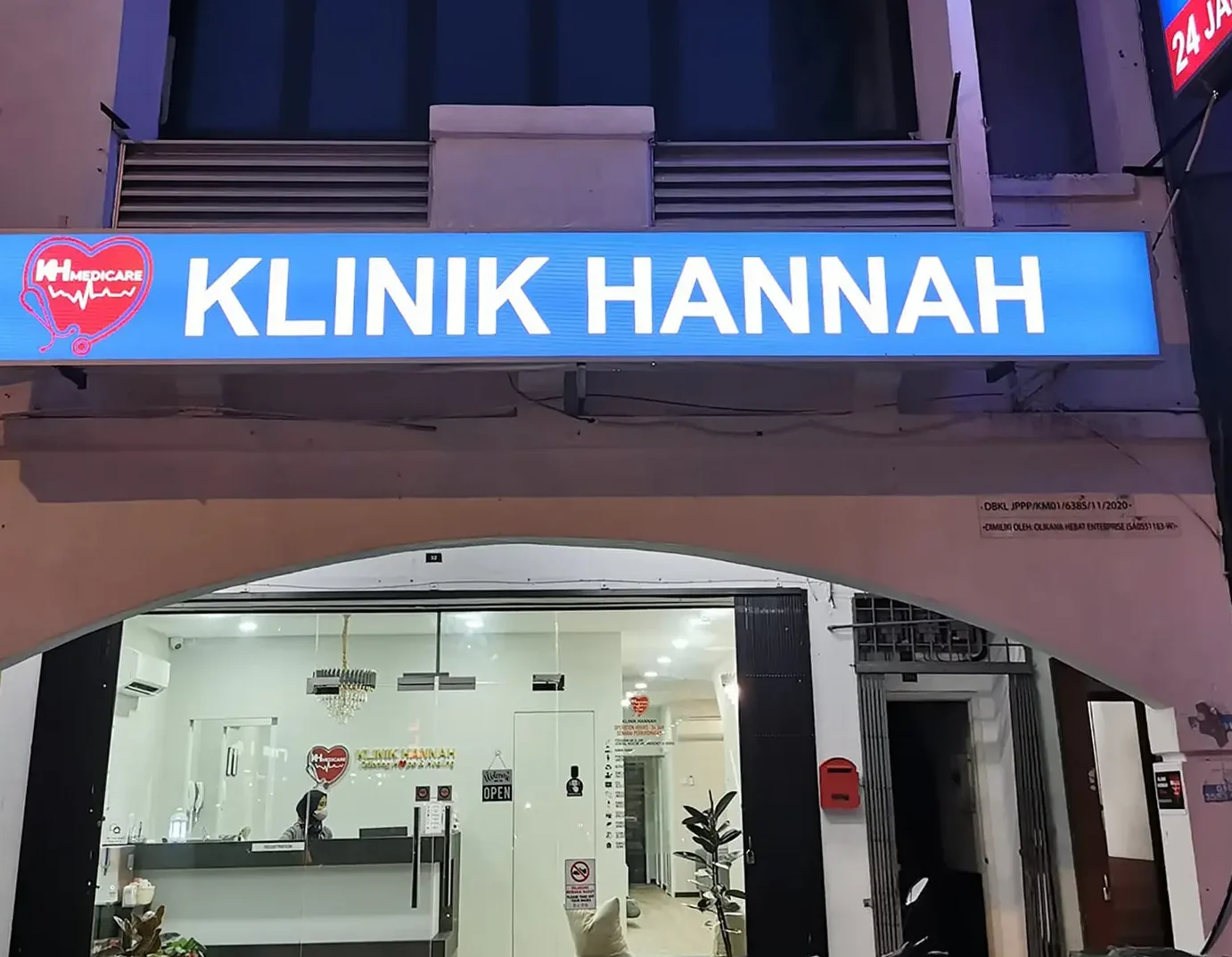 klinik hannah 24 jam setapak danau kota kuala lumpur