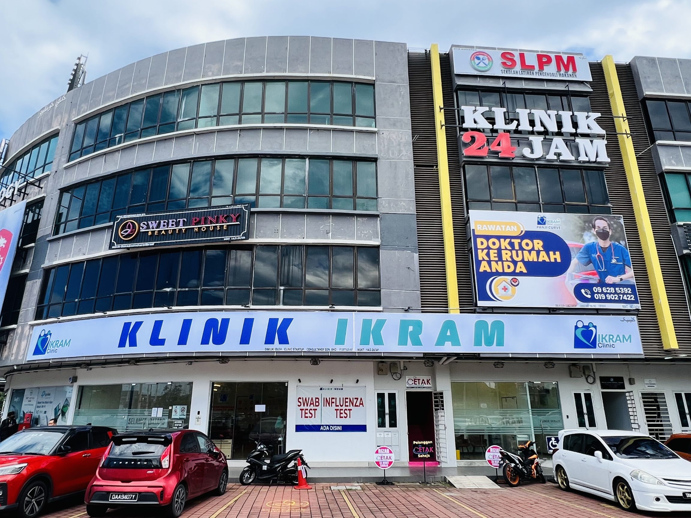 klinik ikram panji curve x ray