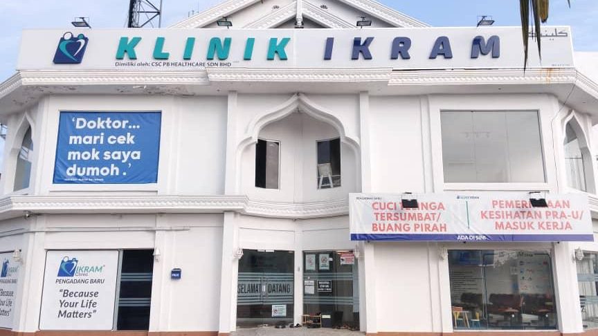 klinik ikram pengadang baru x ray