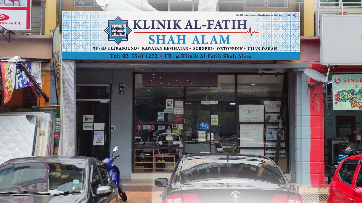 klinik najat perubatan am rawatan cuci luka sek 7 shah alam