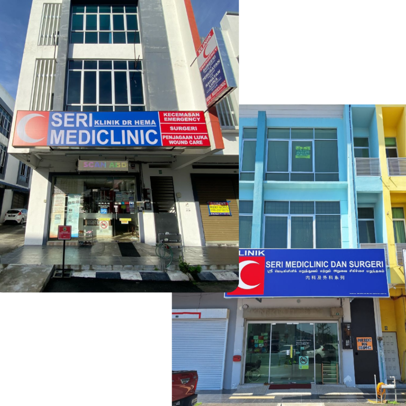 KLINIK SERI MEDICLINIC KAMPAR - Dr. HEMA & Dr. VAANI 1 klinik seri mediclinic kampar dr hema dr vaani