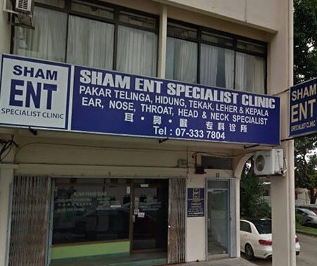 klinik telinga terbaik di daerah johor baharu