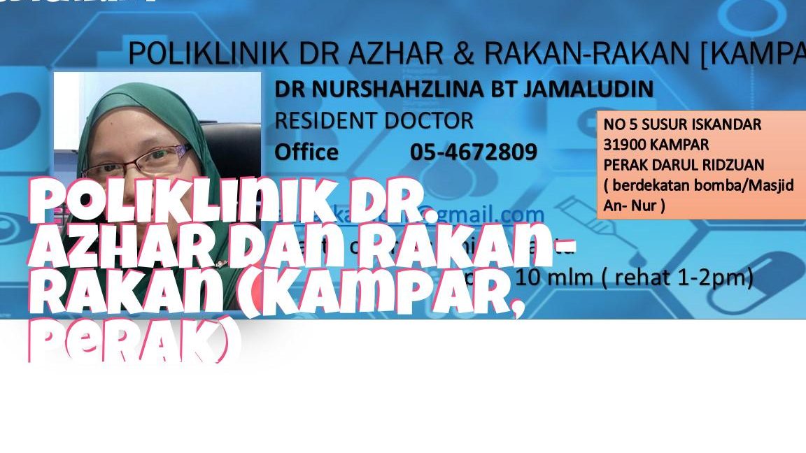 poliklinik dr azhar dan rakan rakan kampar
