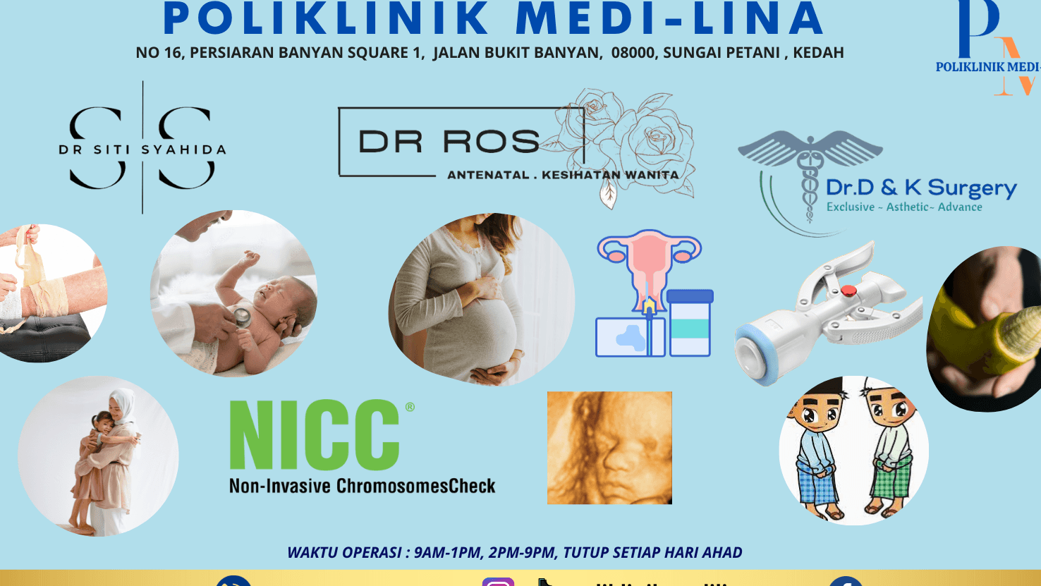 poliklinik medi lina sungai petani